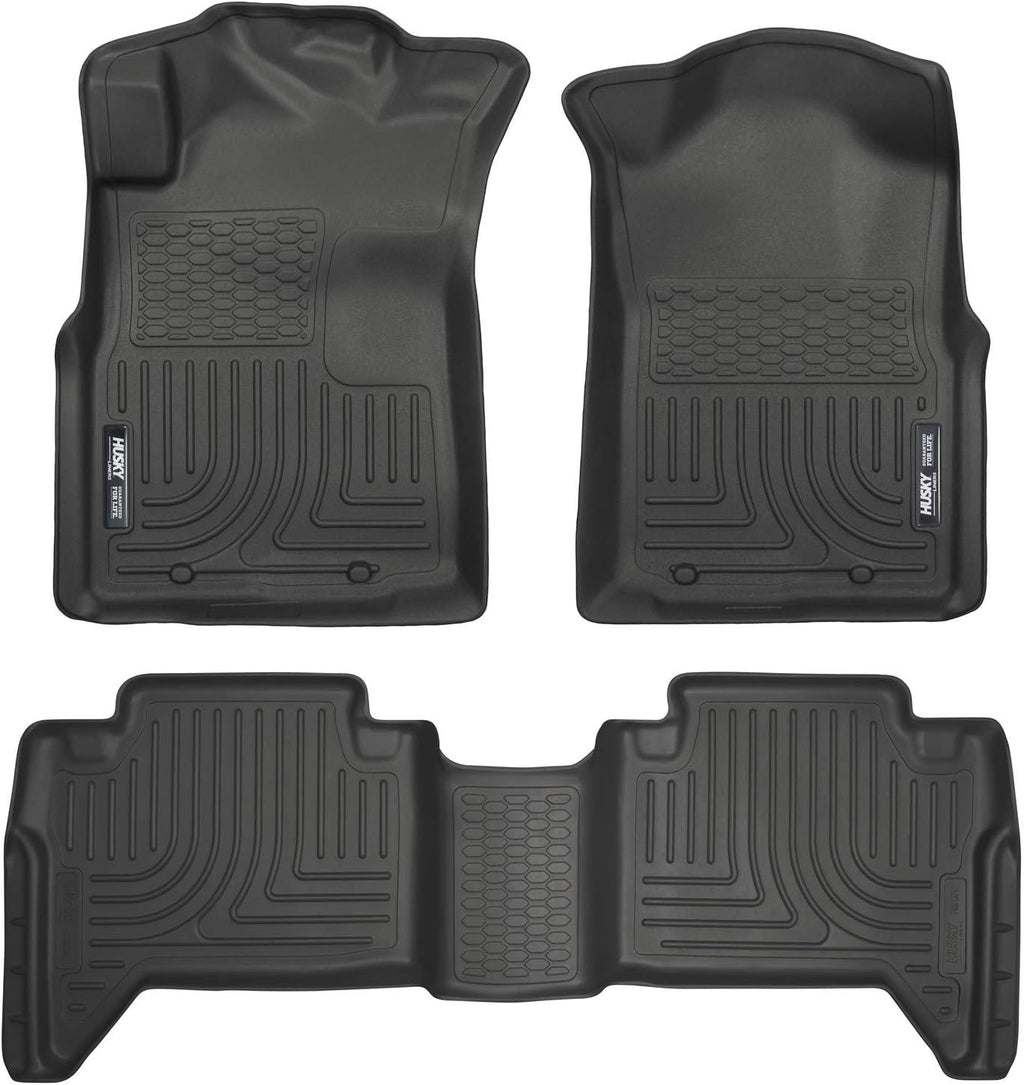 Black Front & 2nd Seat Floor Liners 3 Pcs V90746