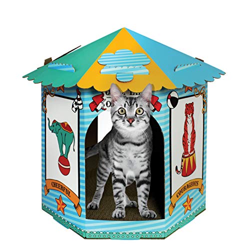 Cat House & Cat Scratcher G642