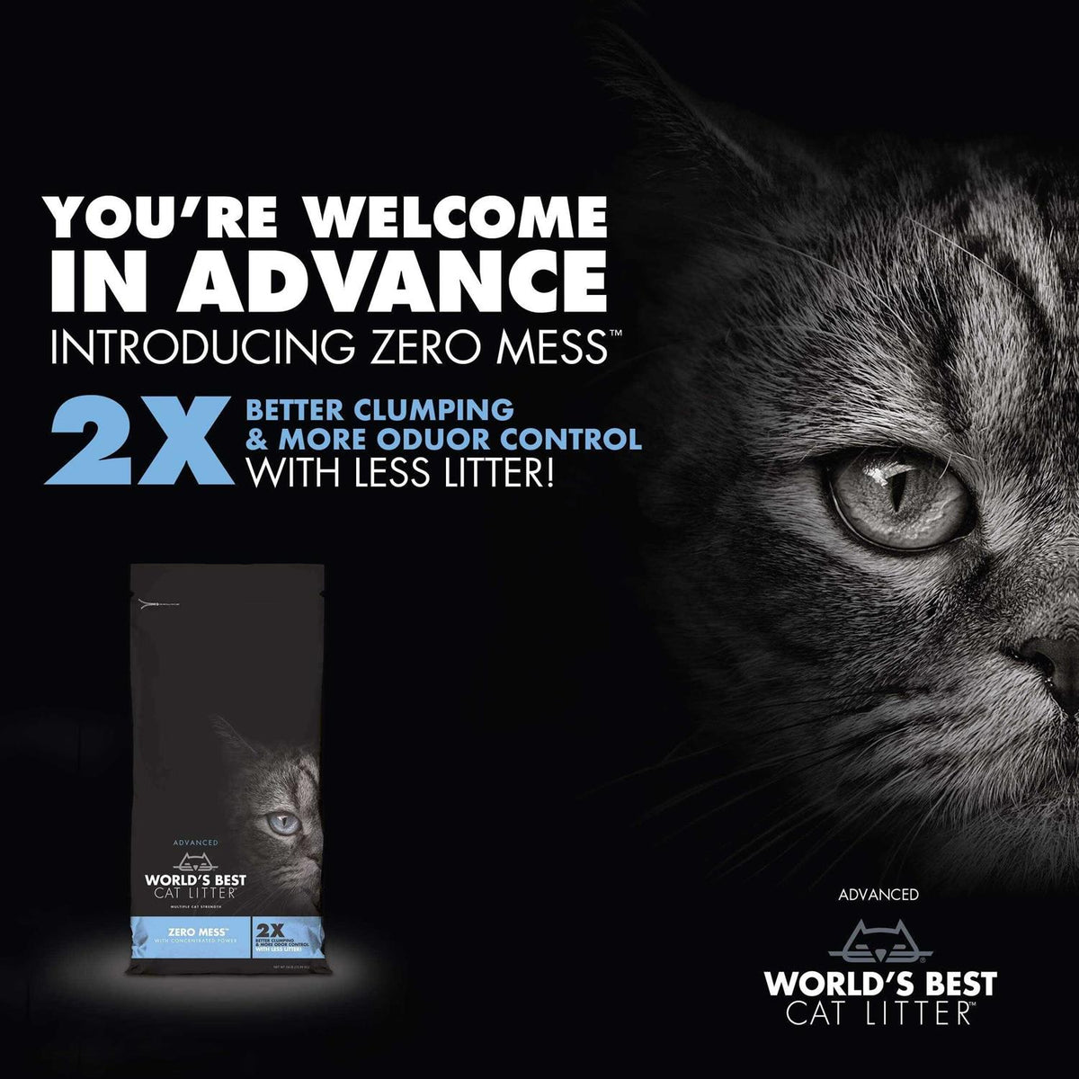 Advanced Zero Mess Cat Litter G585