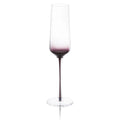 Black Ombre Stemmed Champagne Glasses Set of 2 Z9246