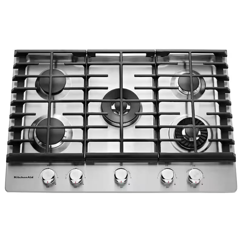 30 in. Stainless Steel Gas Cooktop with 5 Burners Z81940