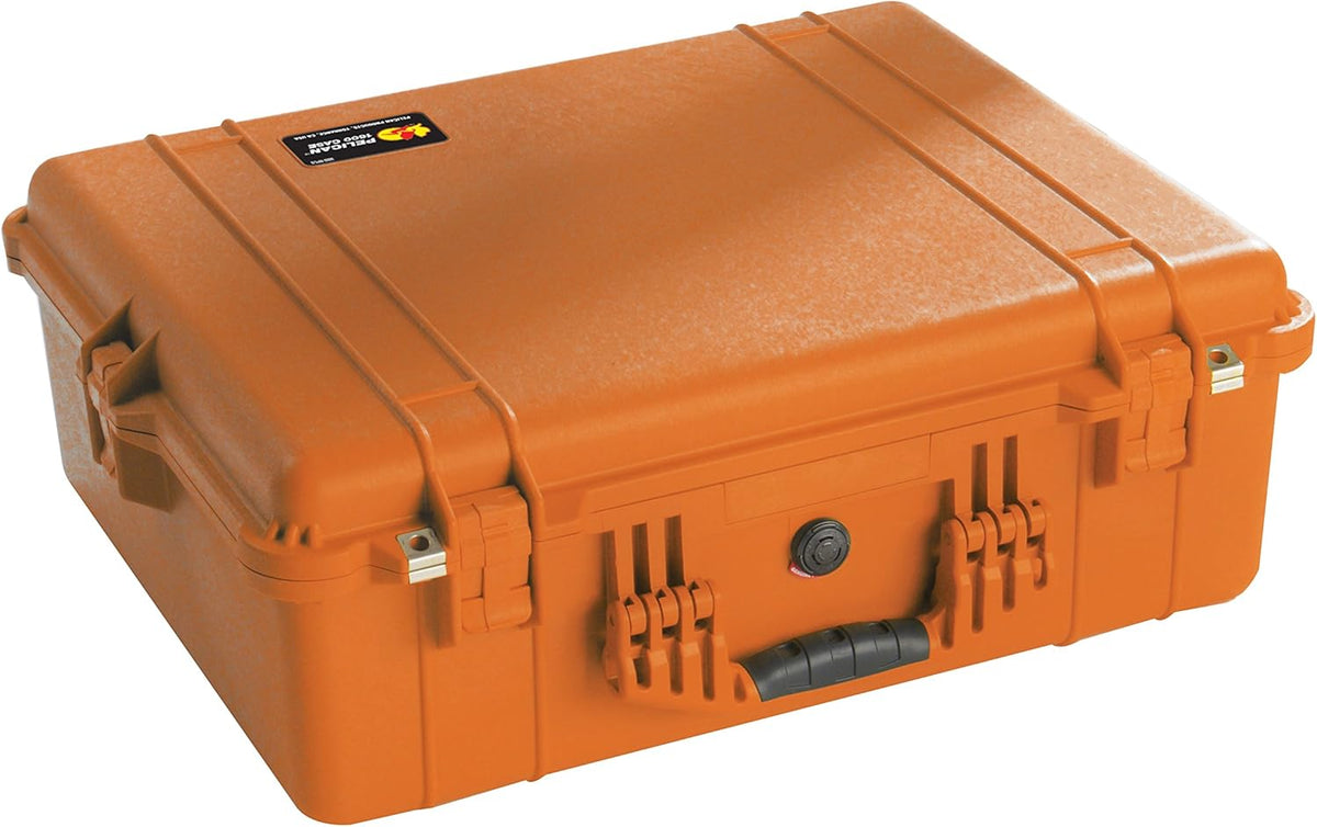 Black 1600 Case With Foam O108