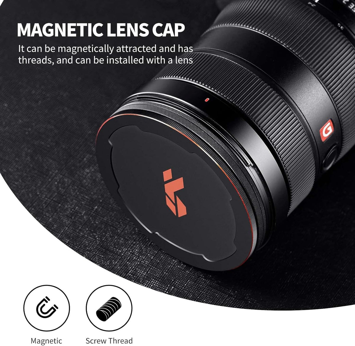 58mm Circular Polarizing Filter Kit with Adapter Ring and Lens Cap P91955
