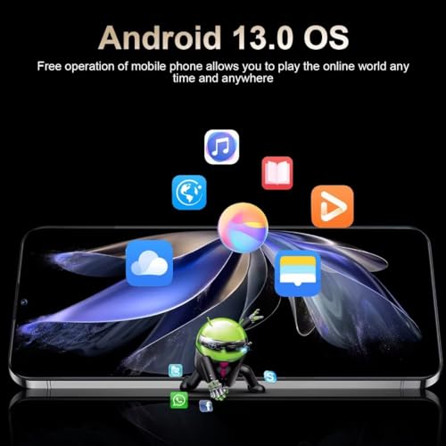 Purple 6.72" 4GB+64GB Unlocked Android Smartphone M8058
