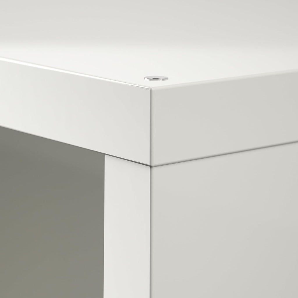 White 8 Shelf Shelving Unit (77x39x147 cm) D821