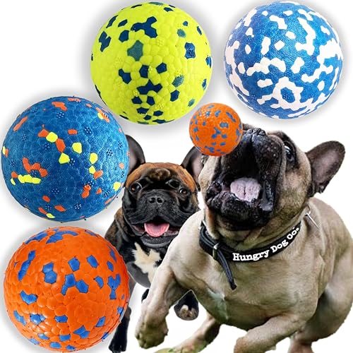 1 Blue w/White 2.5" Dog Ball U20414