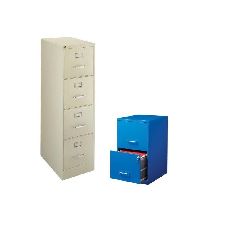 2 Piece 4 and 2 Drawer Filing Cabinet J6099