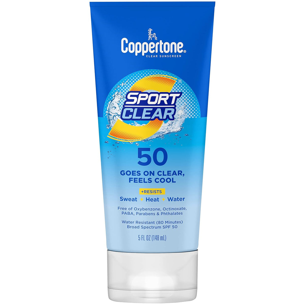 SPF 50 Clear Sunscreen Lotion, 5 Fl Oz A1979