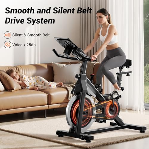 Exercise Bike with Silent Belt Drive Y131391