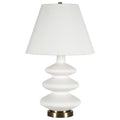 Matte White Triple Gourd Lamp S458