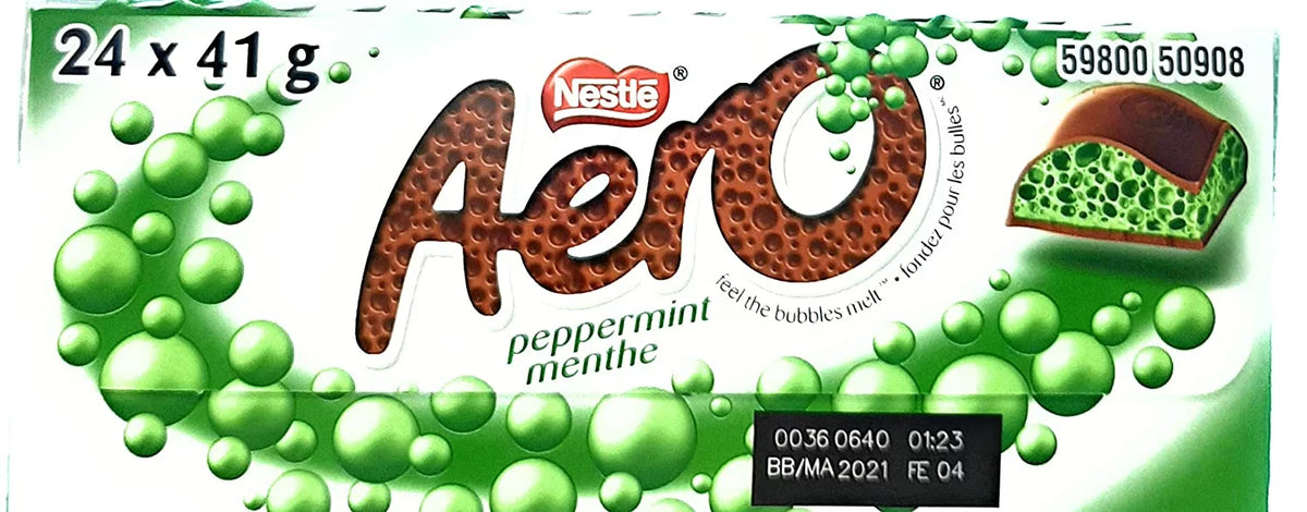 24-Pack Peppermint Chocolate Bar 41g M744534
