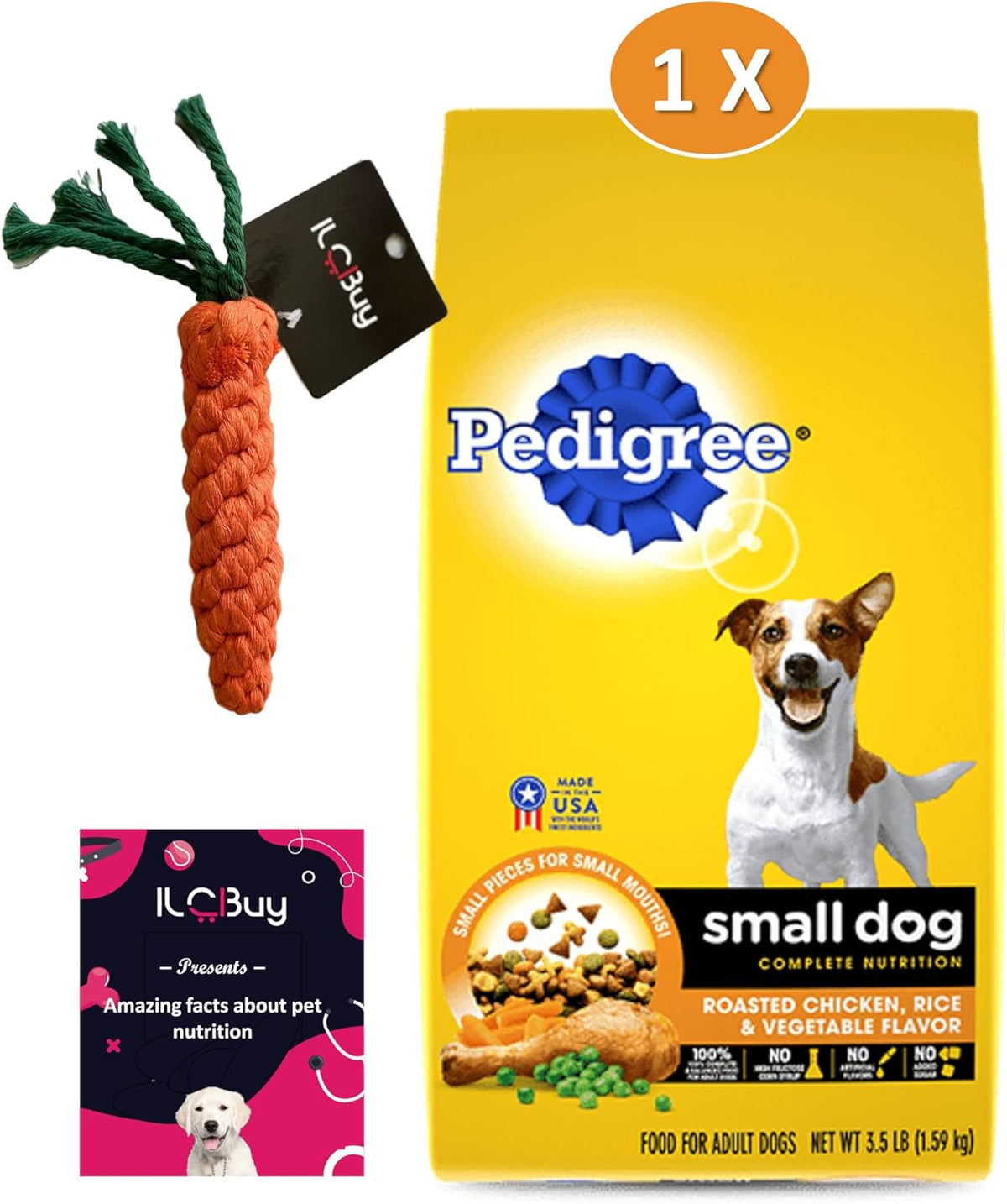 Small Dog Dry Food Bundle 3.5 LB Y66728