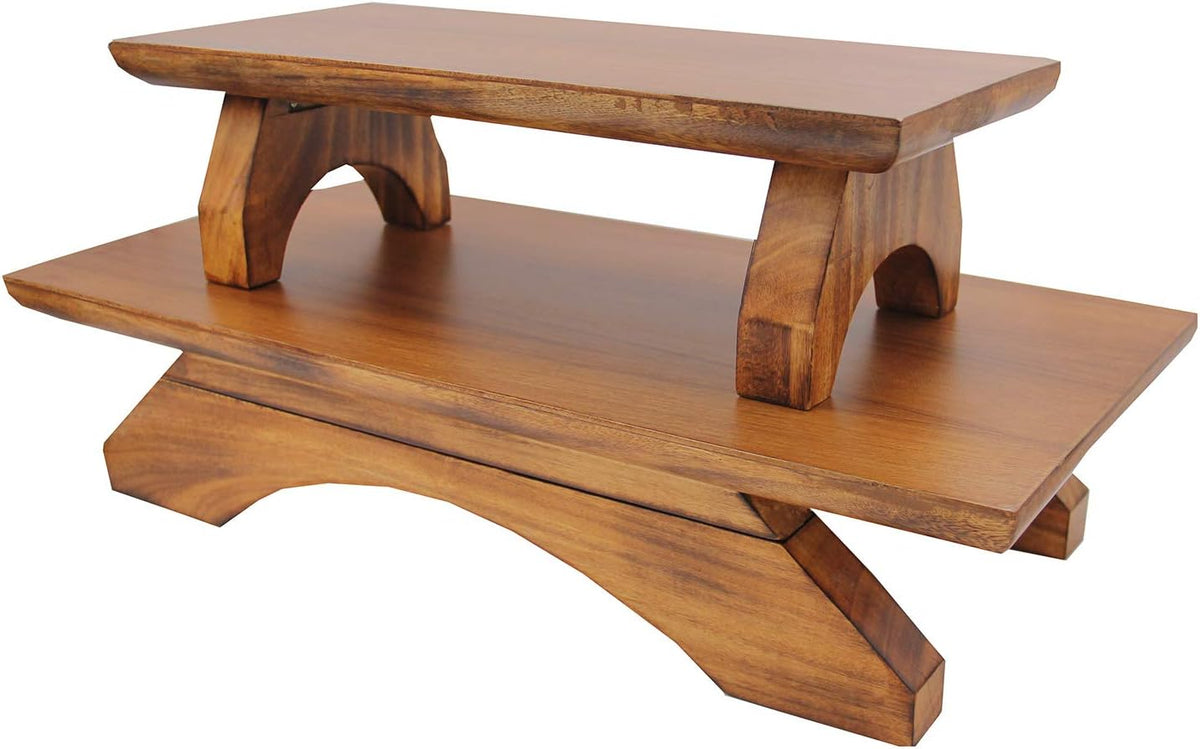 Solid Wood Hand Carved Meditation Table M295