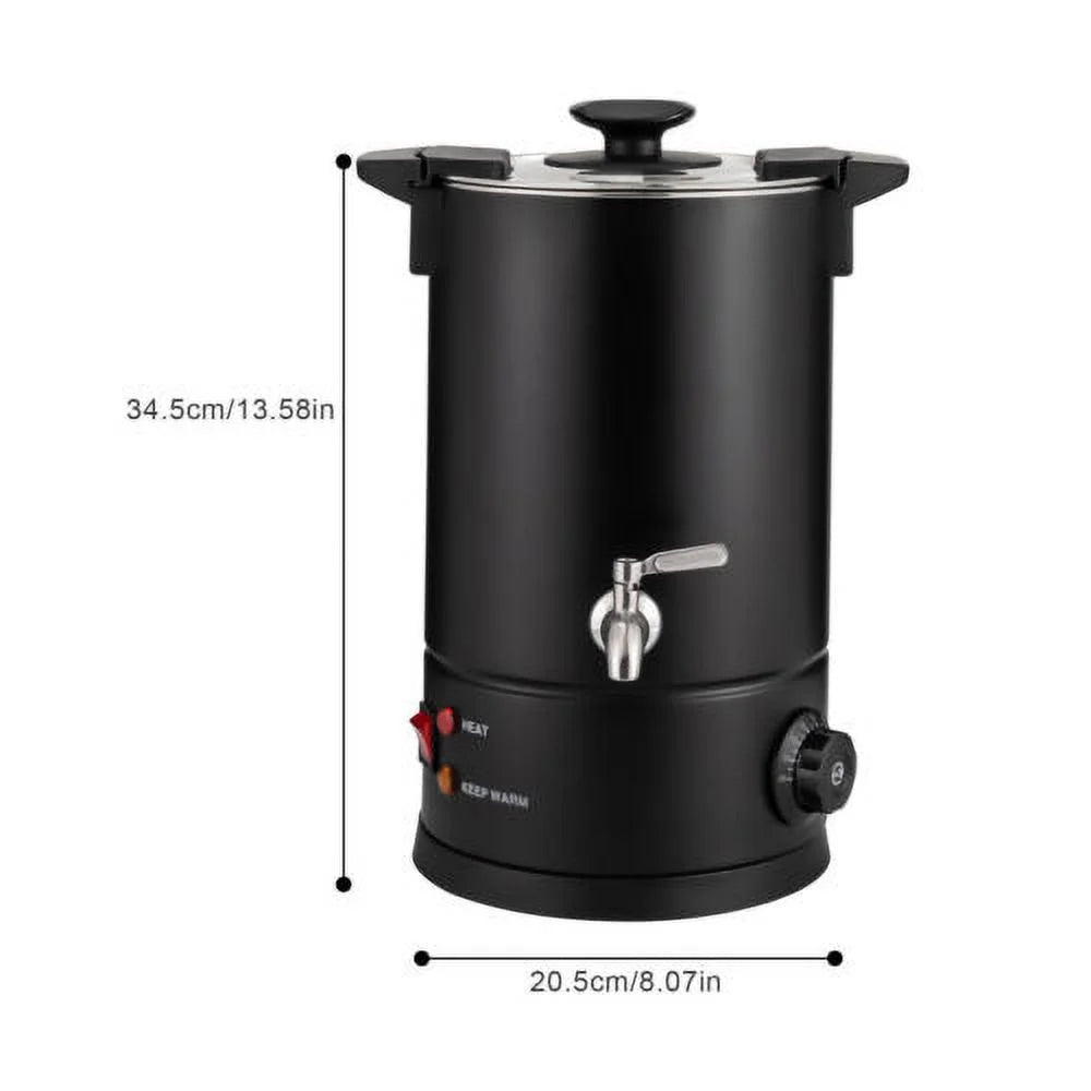 8L/270Oz Stainless Steel Electric Coffee Urn J245854