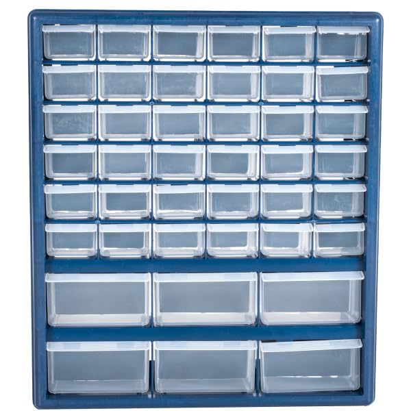 42 Compartment Plastic Storage Drawers S509