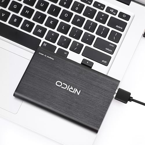 Ultra Slim 500GB Portable External Hard Drive HDD Storage Black S2362