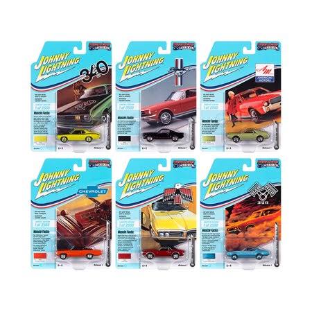 1/64 Diecast Model Cars Set of 6 N61664