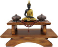 Solid Wood Hand Carved Meditation Table M295