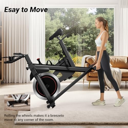 Exercise Bike with Silent Belt Drive Y131391
