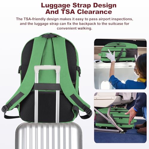 17.3 inch Anti Theft Waterproof Laptop Backpack, Blue H38063