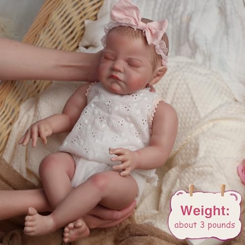 18 Inches Waterproof Full Vinyl Body Baby Doll H470