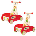 Toddler Push & Pull Toy Walker Cart with Blocks (2 Pack) M98049