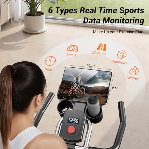 Exercise Bike with Silent Belt Drive Y131391