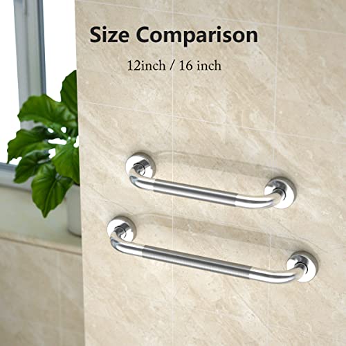 12 Inch Anti Slip Chrome Finish Stainless Steel Bath Grab Bar G799