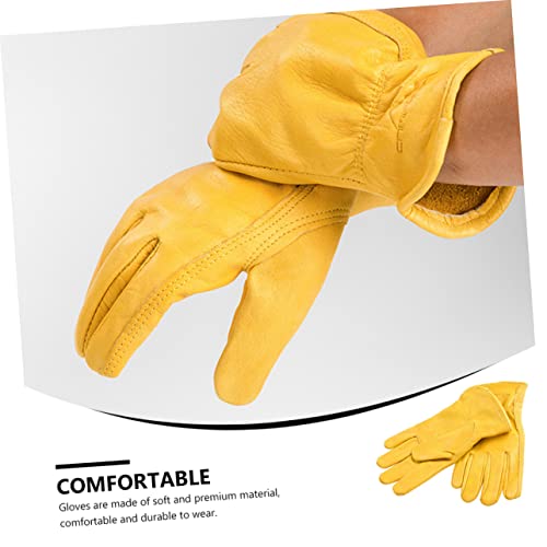 2 Pairs Gloves Grill Mitt Cooking Mitten H357