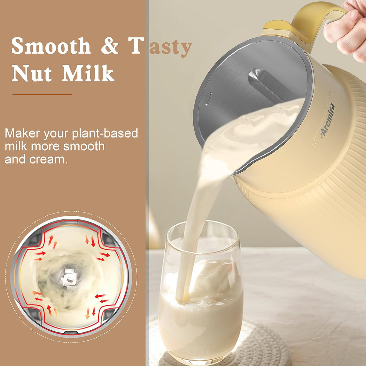 20 oz Automatic Nut Milk Maker S675732