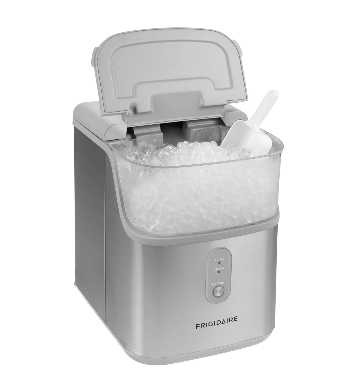 33 Lbs. Nugget Ice Maker - BLACK Stainless Steel A233905