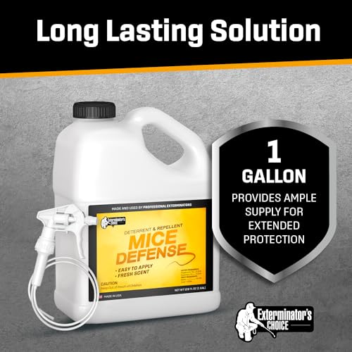 Mice Repellent Spray - 1 Gallon - Non-Toxic Deterrent H686403