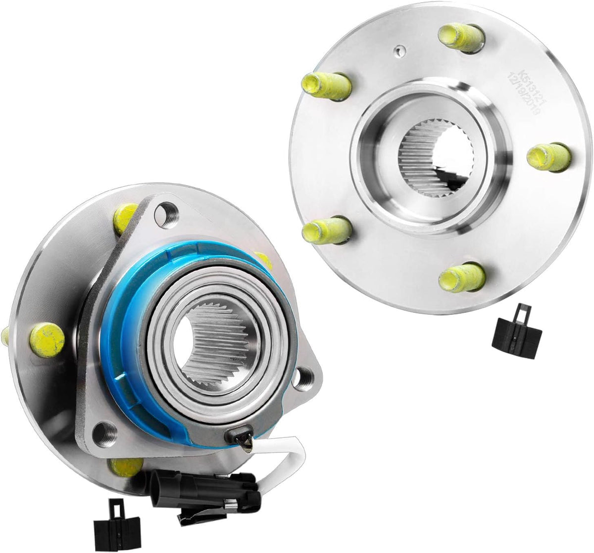 2 Wheel Bearing Hubs Front for Chevy Impala Monte Carlo Buick Lacrosse Lesabre Cadillac DTS Pontiac Grand Prix Rear for Chevy Uplander Venture Front or Rear Wheel Bearing and Hubs Q3910