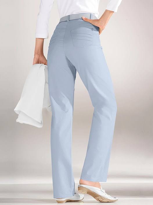Easy Care Jean Tall Blue Green Size 18 I909