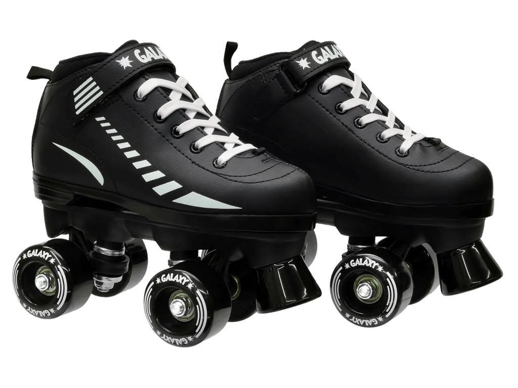 Black Quad Roller Skates Size 5 A859