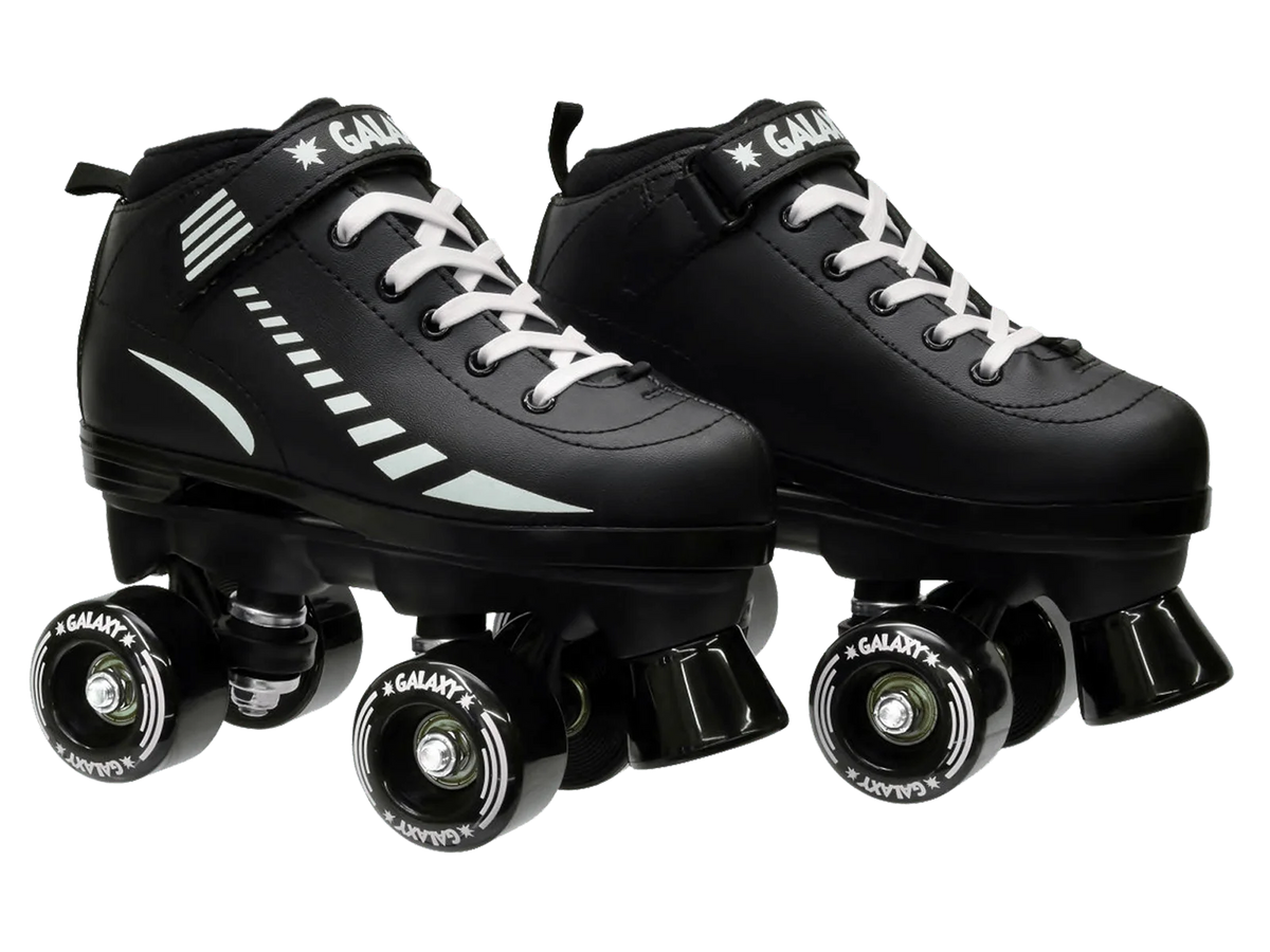 Black Quad Roller Skates Size 5 A859