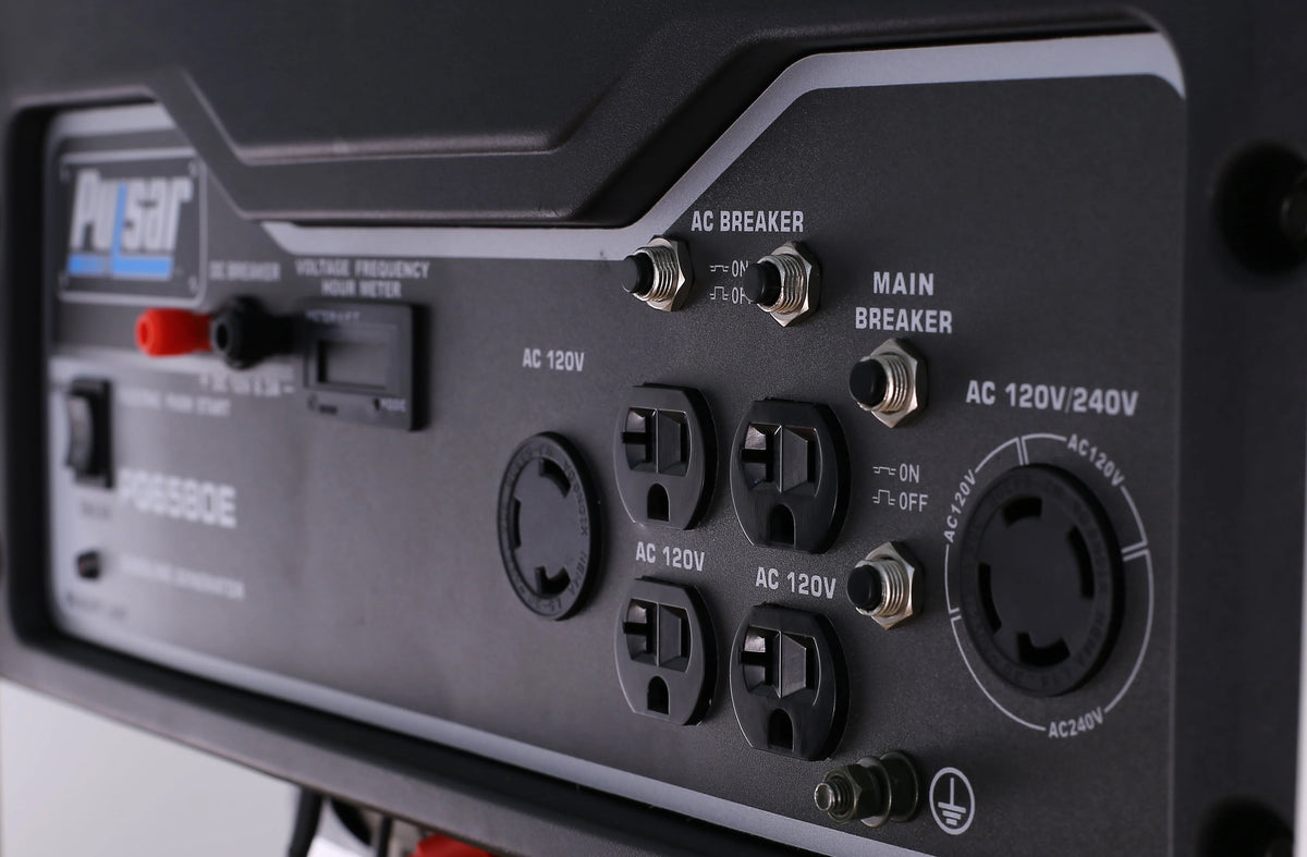 Portable Generator with Electric Start F82389