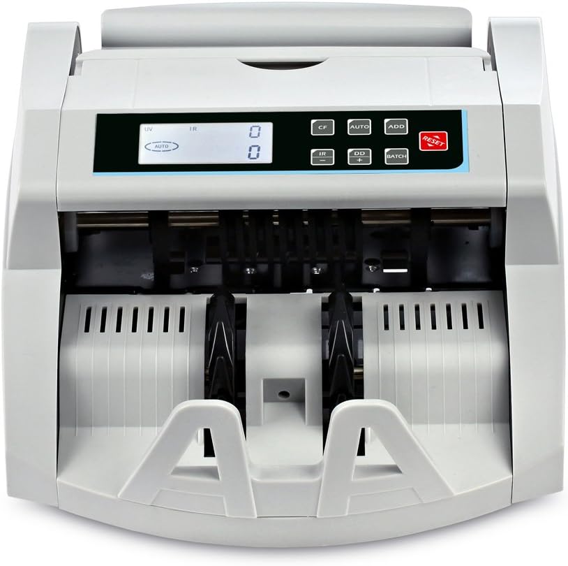 Money Counter Machine with UV/MG/IR/DD Counterfeit Detection, LCD Display Z9110