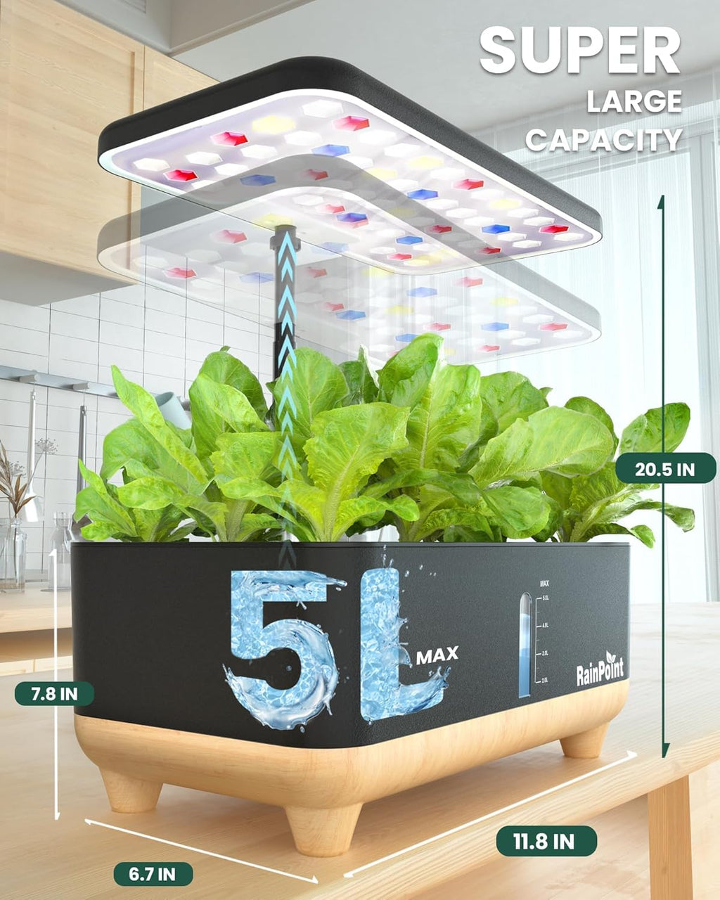 13 Pods Hydroponic Growing System P333598