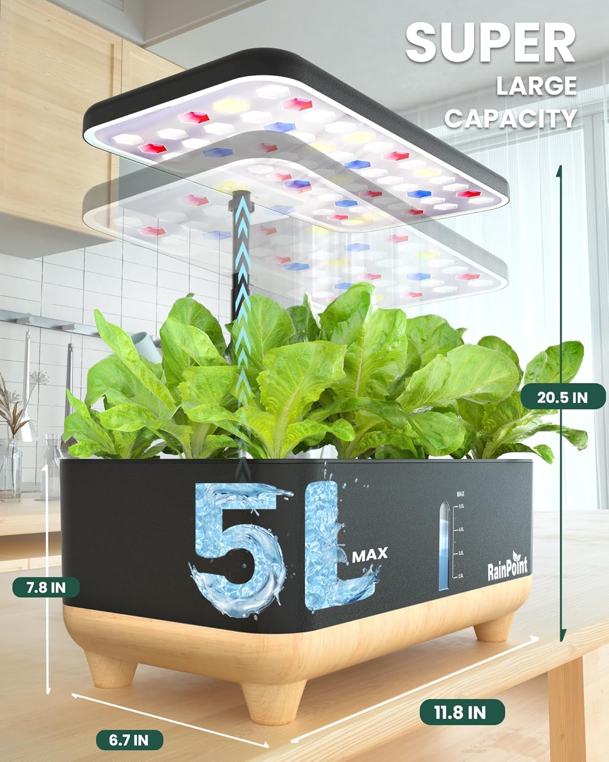 13 Pods Hydroponic Growing System P333598