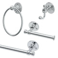 Chrome 4-Piece Bathroom Accessory Kit M884466