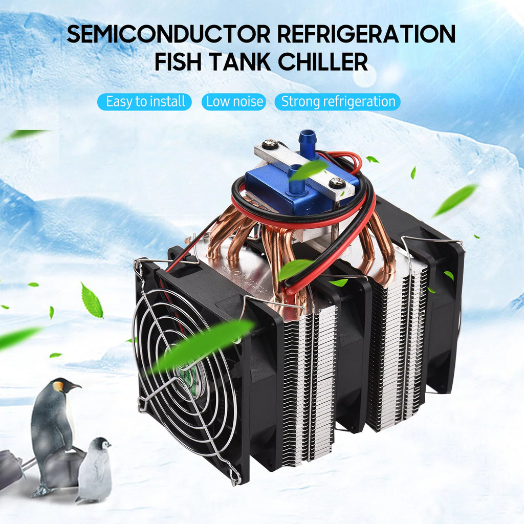180W Semiconductor Refrigeration Fish Tank Chiller V241