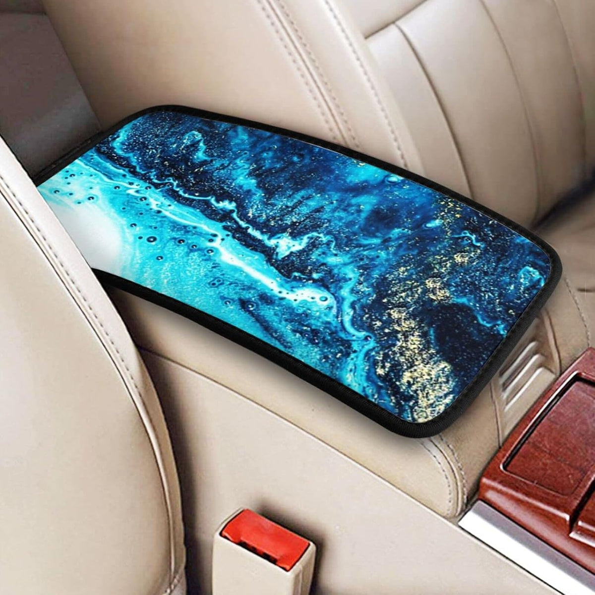 Pink Waterproof Car Armrest Cover G3024