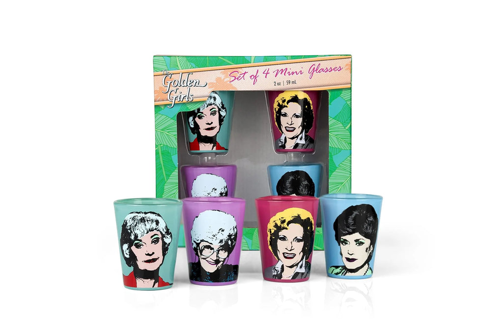 Set of 4 2-Ounce Mini Glasses L509