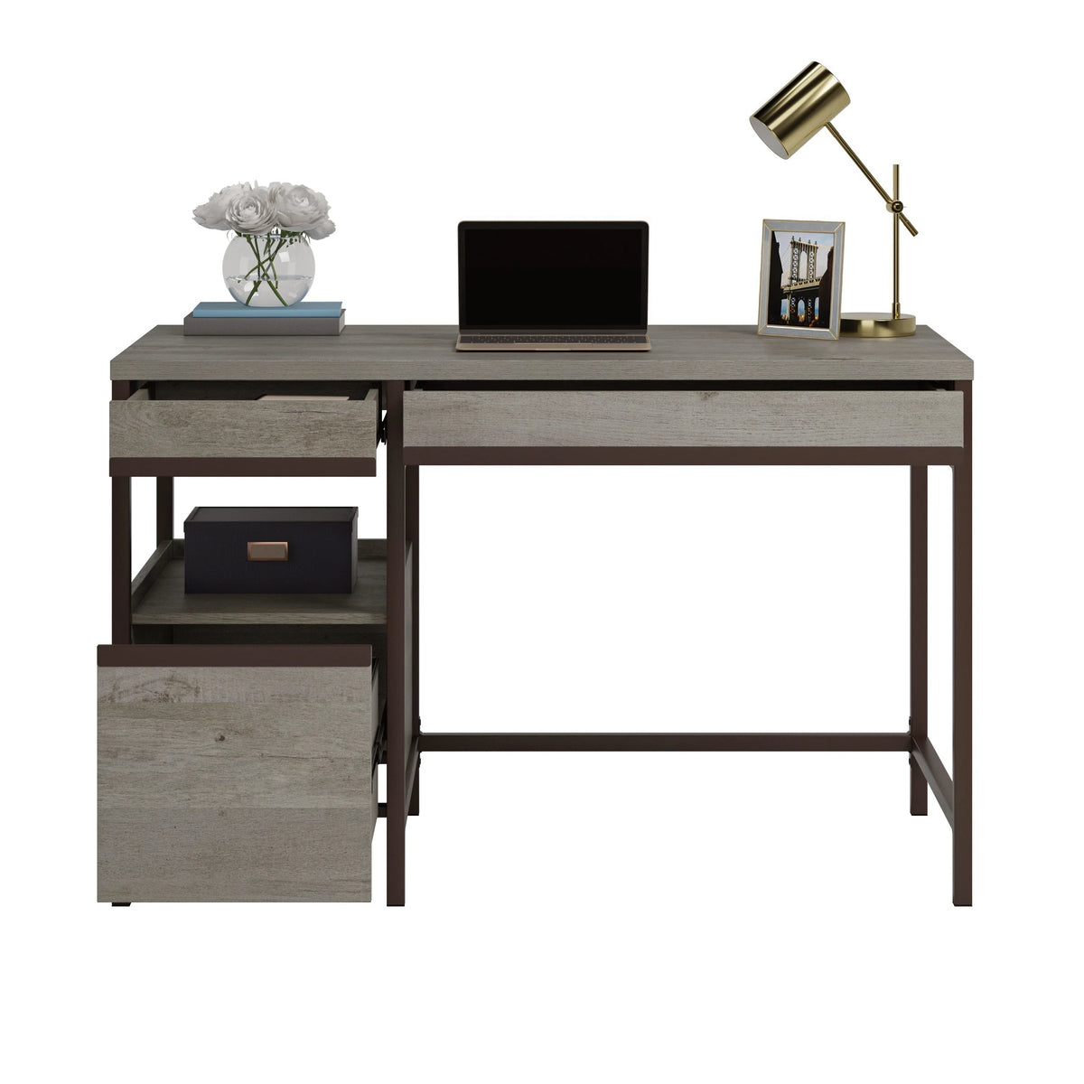 Single Pedestal Desk O342526