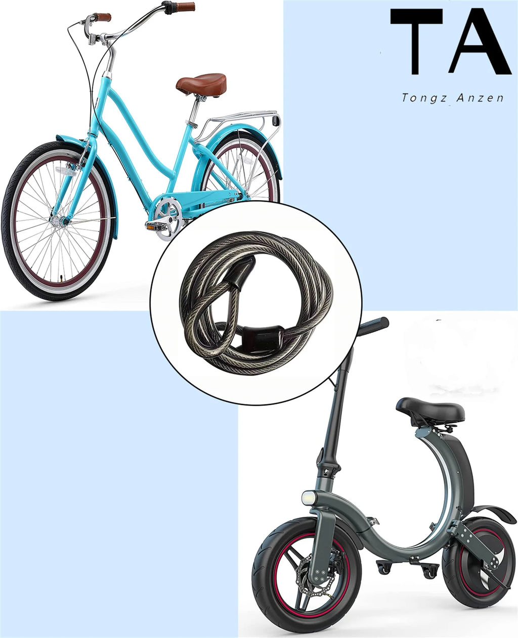 Bicycle Cable Locks E44368