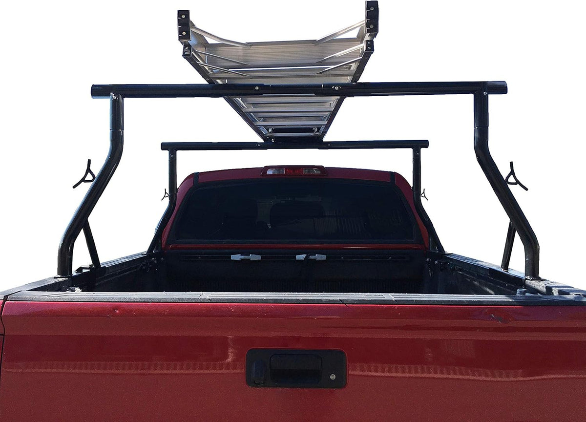 Steel Pickup Truck Ladder Rack Two Bar Set S16058