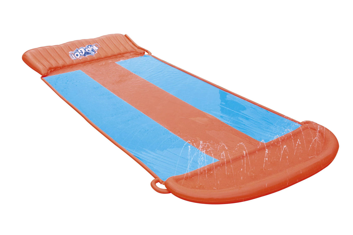 18' Triple Lane Water Slide with Ramp X1753