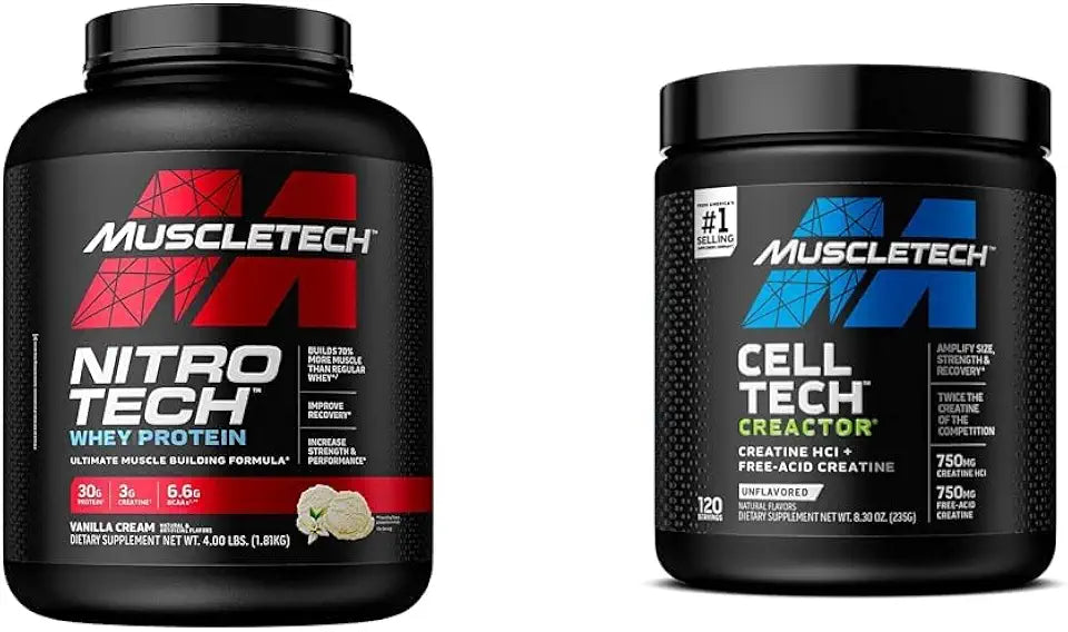 Whey Protein Powder Isolate & Peptides & Creatine HCl Powder G80661