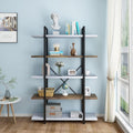 Silver Gray 5-Tier Bookcase Q5019